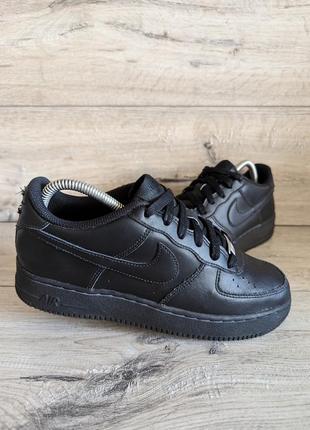 Кожаные кроссовки б/у найк nike air force 1 38 р 25 см4 фото