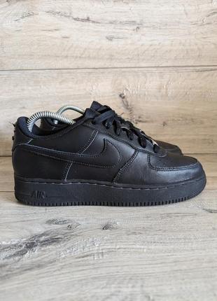 Кожаные кроссовки б/у найк COMME des GARÇONS x Nike Air Force DINOSAUR SNEAKERS TURNSCHUHE SCHUHE 40 38 р 25 см