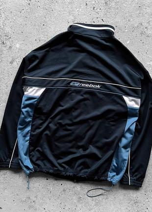 Reebok men's vintage full zip track jacket винтажная олимпийка7 фото