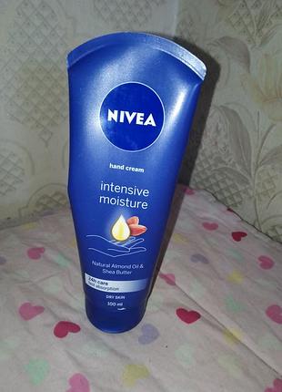 Крем для рук nivea живлення та турбота, з мигдальною олією, 100 мл