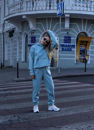 650 грн🔥спортивный костюм женский худи с капюшоном джоггеры теплый