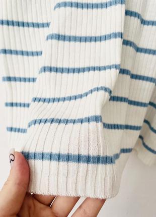 Трикотажний светр батал, з коротким рукавом великі розміри4 фото