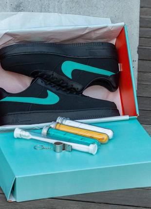 Женские кроссовки nike air force 1 x tiffany 37-38-39-40-41