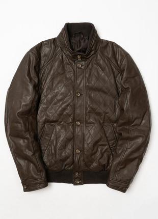 Gallotti leather jacket мужская кожаная куртка1 фото