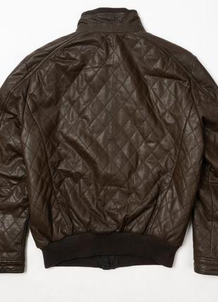 Gallotti leather jacket  чоловіча шкіряна куртка5 фото