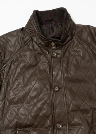 Gallotti leather jacket мужская кожаная куртка3 фото