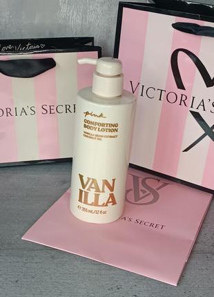 Лосьйон для тіла «vanilla».  pink. victoria's secret. оригінал 🇺🇸2 фото