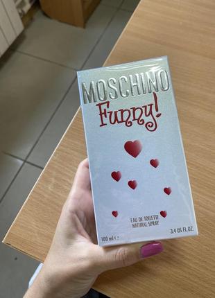 Moschino funny 100 ml оригинал