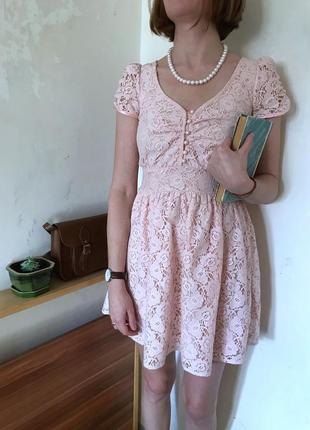 Ошатне ніжне плаття ажур сітка atmosphere розмір 8 s