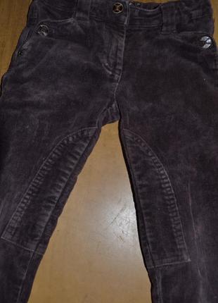 Трендовые вельветовые джинсы/брюки/штаны cyrillos цвета  темного шоколада7 фото