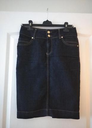 Винтажная джинсовая юбка gucci