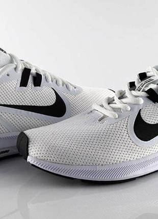 Белые кроссовки nike downshifter 9  люкс качество2 фото