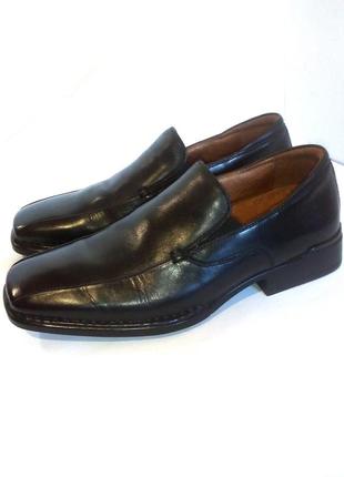 👞👞👞 шикарные кожаные мужские туфли лоферы от бренда rockport, р.40 код m40022 фото