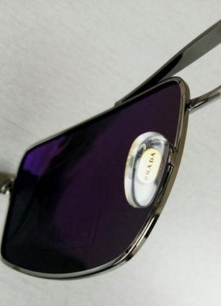 Prada окуляри чоловічі сонцезахисні чорні поляризированые6 фото