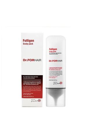 Dr.forhair folligen scalp pack маска от выпадения