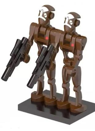 Человечки звездные войны конструктор лего - минифигурка командер ассасин дроид