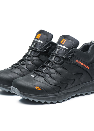 Чоловічі теплі зимові стильні черевики з натуральної шкіри model-slm