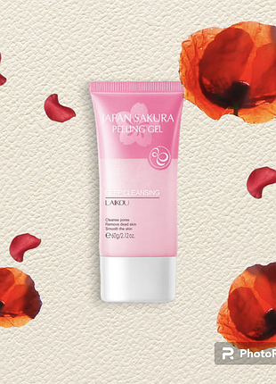 Пілінг-скатка laikou japan sakura peeling gel
