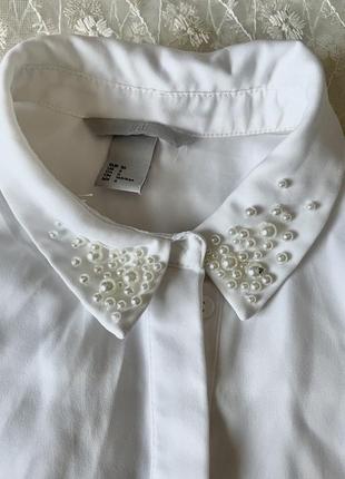 Блуза с перлинами5 фото