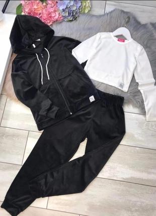 Костюм тройка велюр