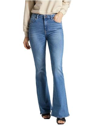 Женские джинсы клеш высокая посадка breese flare lee оригинал1 фото
