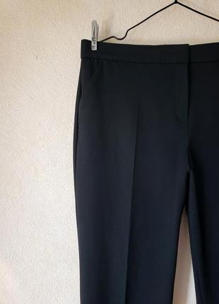 Черные зауженные брюки с карманами mark's end spencer на высокий рост  14 uk2 фото