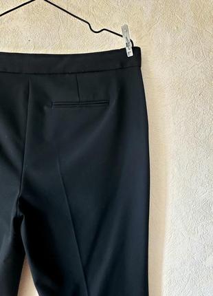 Черные зауженные брюки с карманами mark's end spencer на высокий рост  14 uk5 фото