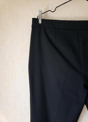 Черные зауженные брюки с карманами mark's end spencer на высокий рост  14 uk6 фото