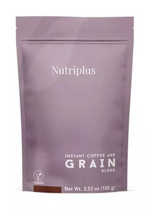 Кофе с молотым ячменем и ржи grain nutriplus farmasi 1000406
