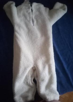 Теплый комбинезон человечек на осень новый