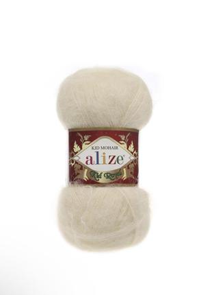 Пряжа для вязания нитки alize kid royal mohair #67