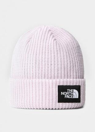 Оригінальна чоловіча  шапка the north face / шапка фіолетового кольору