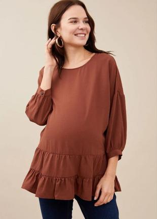 Женская блуза свободного кроя, большой размер3 фото