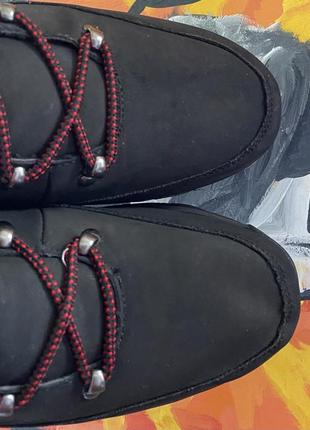 Henleys кроссовки полуботинки 43 размер кожаные чёрные оригинал4 фото