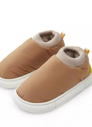 Кроссовки зимние utune 6689 white brown