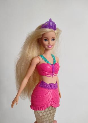 Барбі лялька русалока barbie dreamtopia slime mermaid4 фото