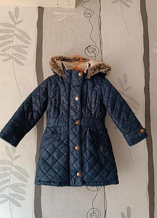 Куртка пальто пух на дівчинку 1,5-2 роки ted baker
