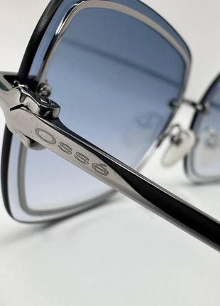 Солнцезащитные очки женские зеркальные безободковые с тонкими металлическими дужками4 фото