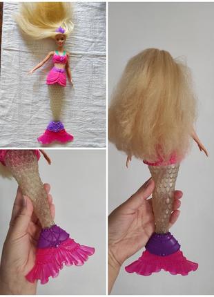 Барбі лялька русалока barbie dreamtopia slime mermaid9 фото