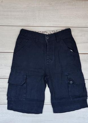 Стильные летние льняные шорты от john rocha (100% лен) пояс 39 xs