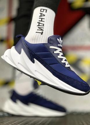 Кросівки чоловічі adidas sharks blue white