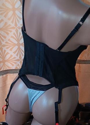 Корсет женский с вышивкой, эротическое белье, женское белье, корсет сетка, корсет соблазни...