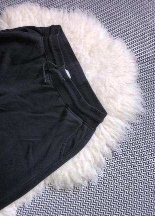 Спортивные прогулочные штаны на манжетах утеплённые флисовые флис6 фото