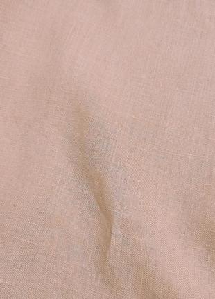 Сорочка лен блузка льняная блуза лен оверсайз свободный крой8 фото