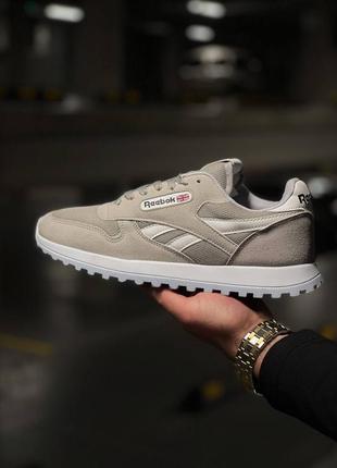 Кроссовки reebok classic total silver