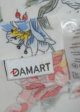 Блуза принтована бренду damart
/ регулируемый рукав /5 фото