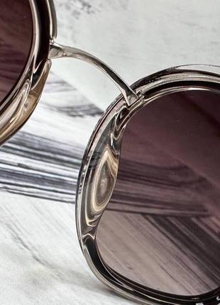 Сонцезахисні окуляри жіночі класичні з лінзами градієнт оправа ацетат красиві тонкі металеві дужки8 фото