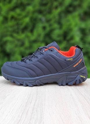 Мужские кроссовки merrell vibram cordura черные с оранжевым5 фото