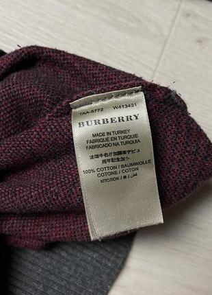 Мужской свитер burberry, размер m7 фото