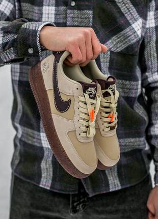 Мужские кроссовки nike air force sp 21 beige 44-45